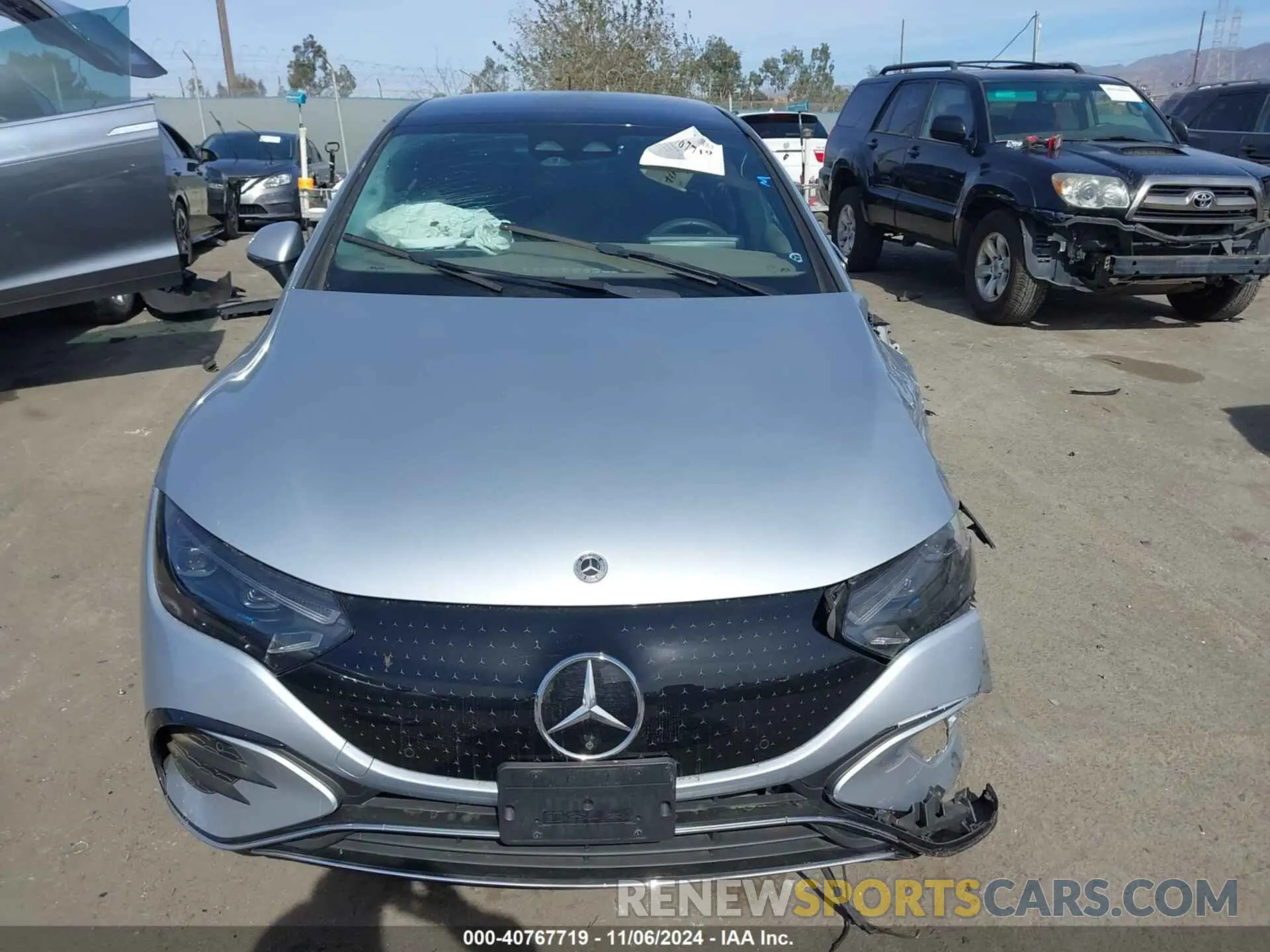 12 fotografías del automóvil dañado W1KEG2CB4PF015012 MERCEDES-BENZ EQE 500 2023