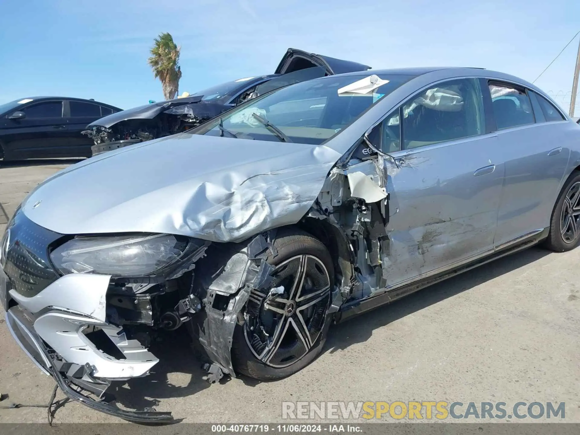 6 fotografías del automóvil dañado W1KEG2CB4PF015012 MERCEDES-BENZ EQE 500 2023