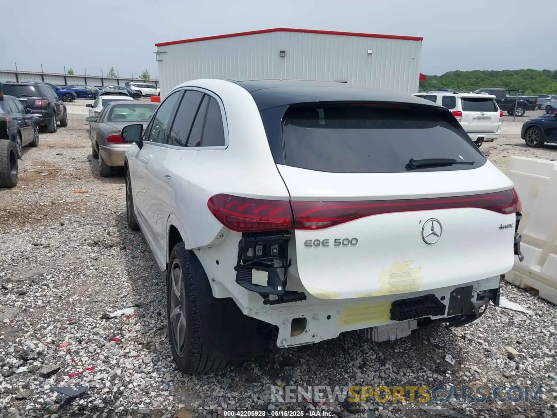 3 fotografías del automóvil dañado 4JGGM2CB8PA022730 MERCEDES-BENZ EQE 500 SUV 2023