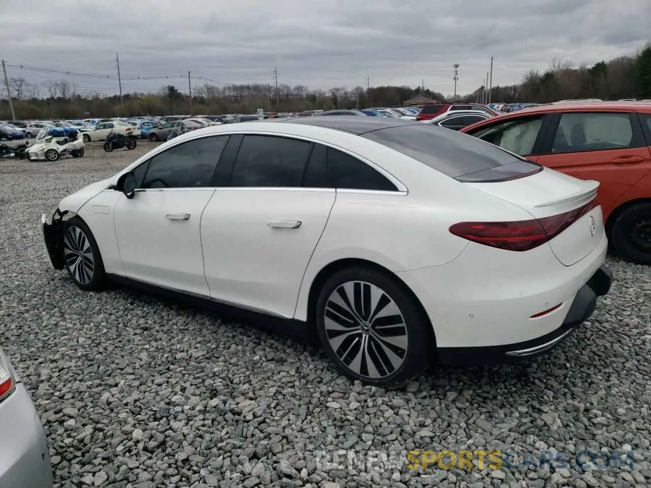 2 fotografías del automóvil dañado W1KEG1CB4PF025050 MERCEDES-BENZ EQE SEDAN 2023