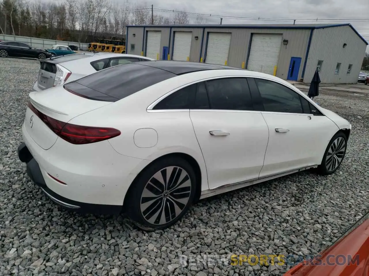 3 fotografías del automóvil dañado W1KEG1CB4PF025050 MERCEDES-BENZ EQE SEDAN 2023