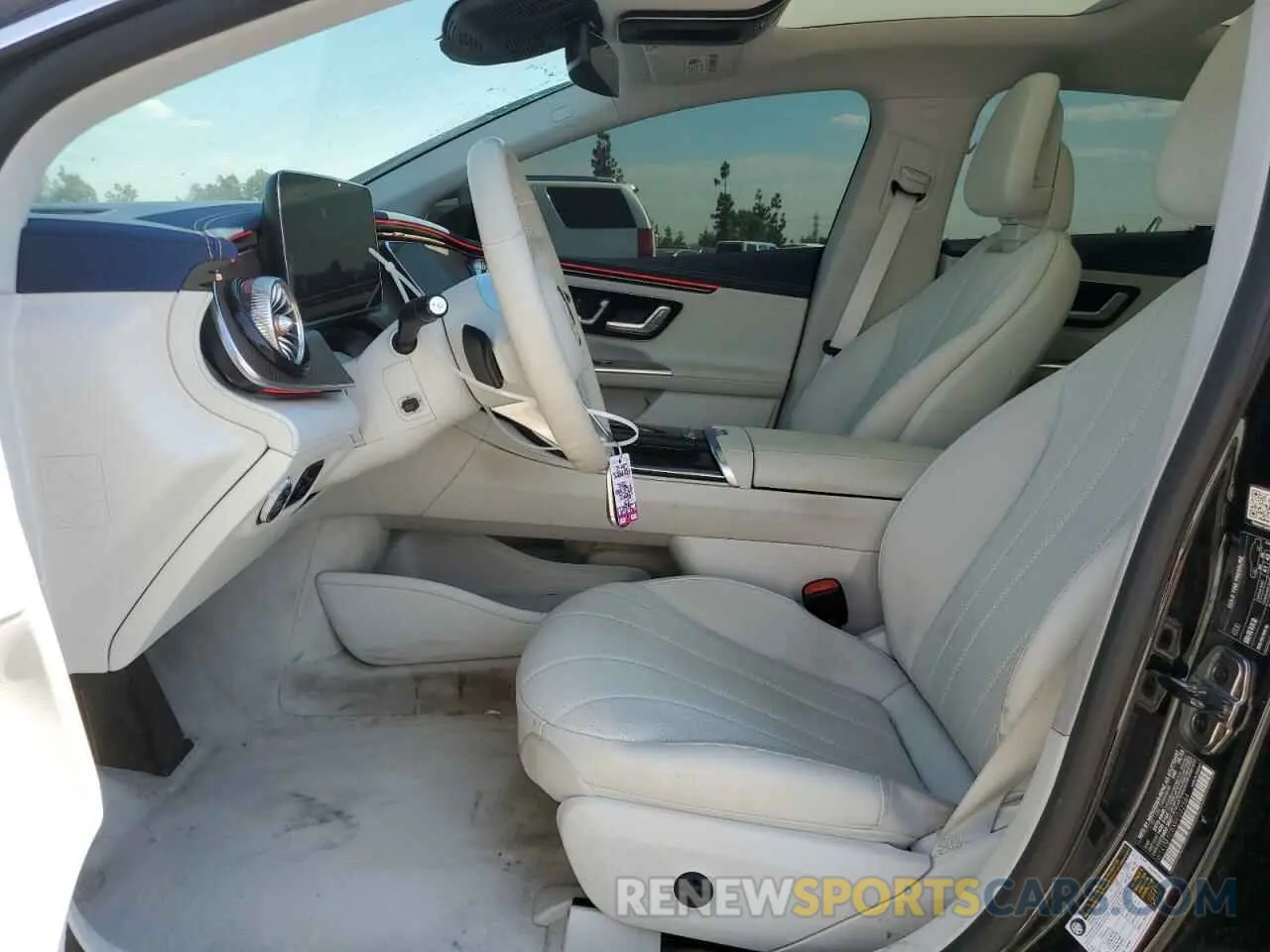 7 fotografías del automóvil dañado W1KEG1CBXPF032584 MERCEDES-BENZ EQE SEDAN 2023