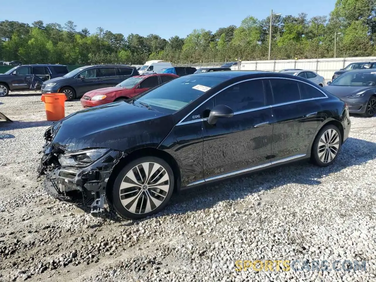 1 fotografías del automóvil dañado W1KEG2BB0PF018295 MERCEDES-BENZ EQE SEDAN 2023