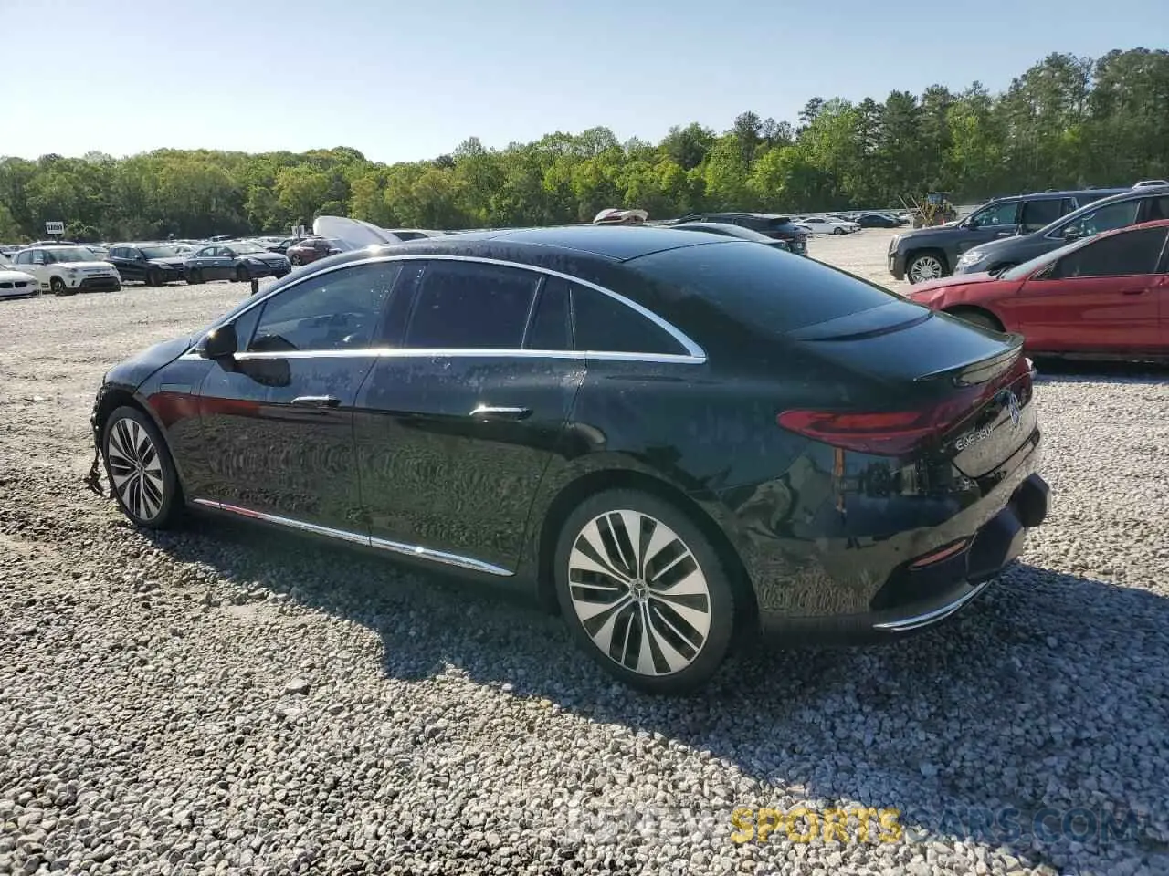 2 fotografías del automóvil dañado W1KEG2BB0PF018295 MERCEDES-BENZ EQE SEDAN 2023