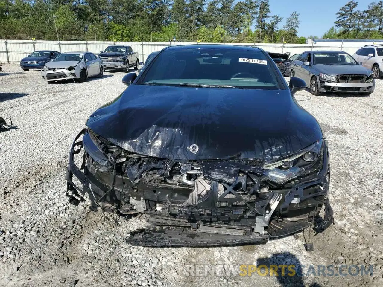 5 fotografías del automóvil dañado W1KEG2BB0PF018295 MERCEDES-BENZ EQE SEDAN 2023