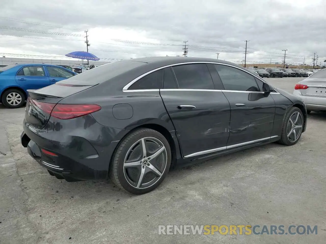 3 fotografías del automóvil dañado W1KEG2BB4PF011740 MERCEDES-BENZ EQE SEDAN 2023