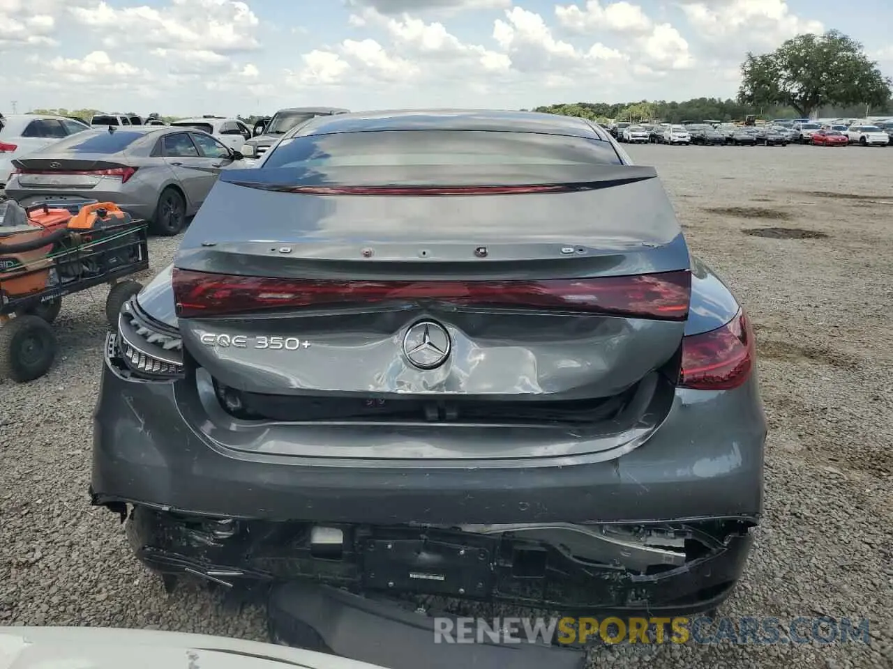 6 fotografías del automóvil dañado W1KEG2BB6PF015370 MERCEDES-BENZ EQE SEDAN 2023