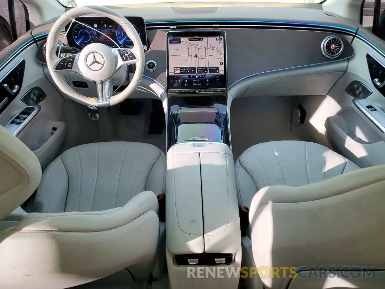 8 fotografías del automóvil dañado W1KEG2BB8PF011613 MERCEDES-BENZ EQE SEDAN 2023