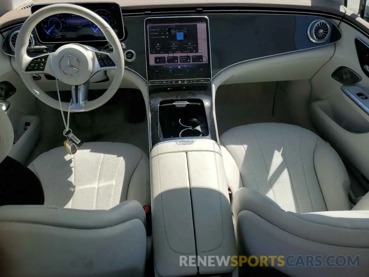 8 fotografías del automóvil dañado W1KEG2BB8PF015368 MERCEDES-BENZ EQE SEDAN 2023