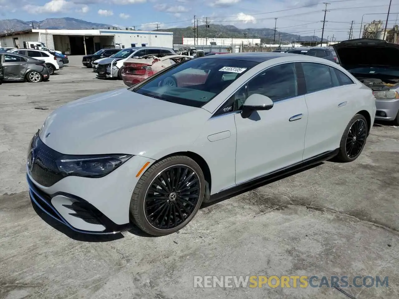 1 fotografías del automóvil dañado W1KEG2CB1PF024721 MERCEDES-BENZ EQE SEDAN 2023