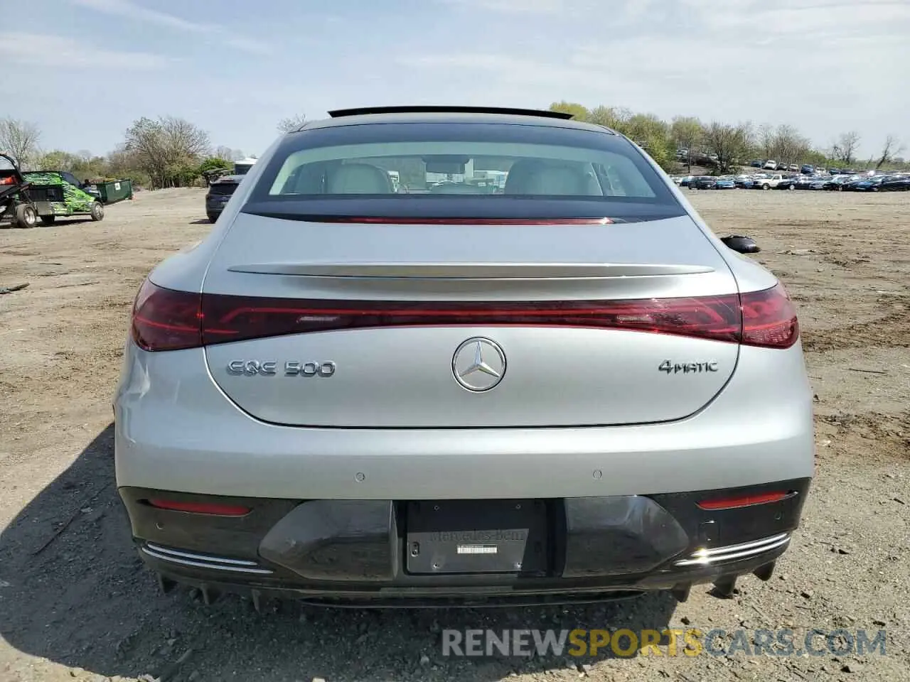 6 fotografías del automóvil dañado W1KEG2CBXPF031697 MERCEDES-BENZ EQE SEDAN 2023