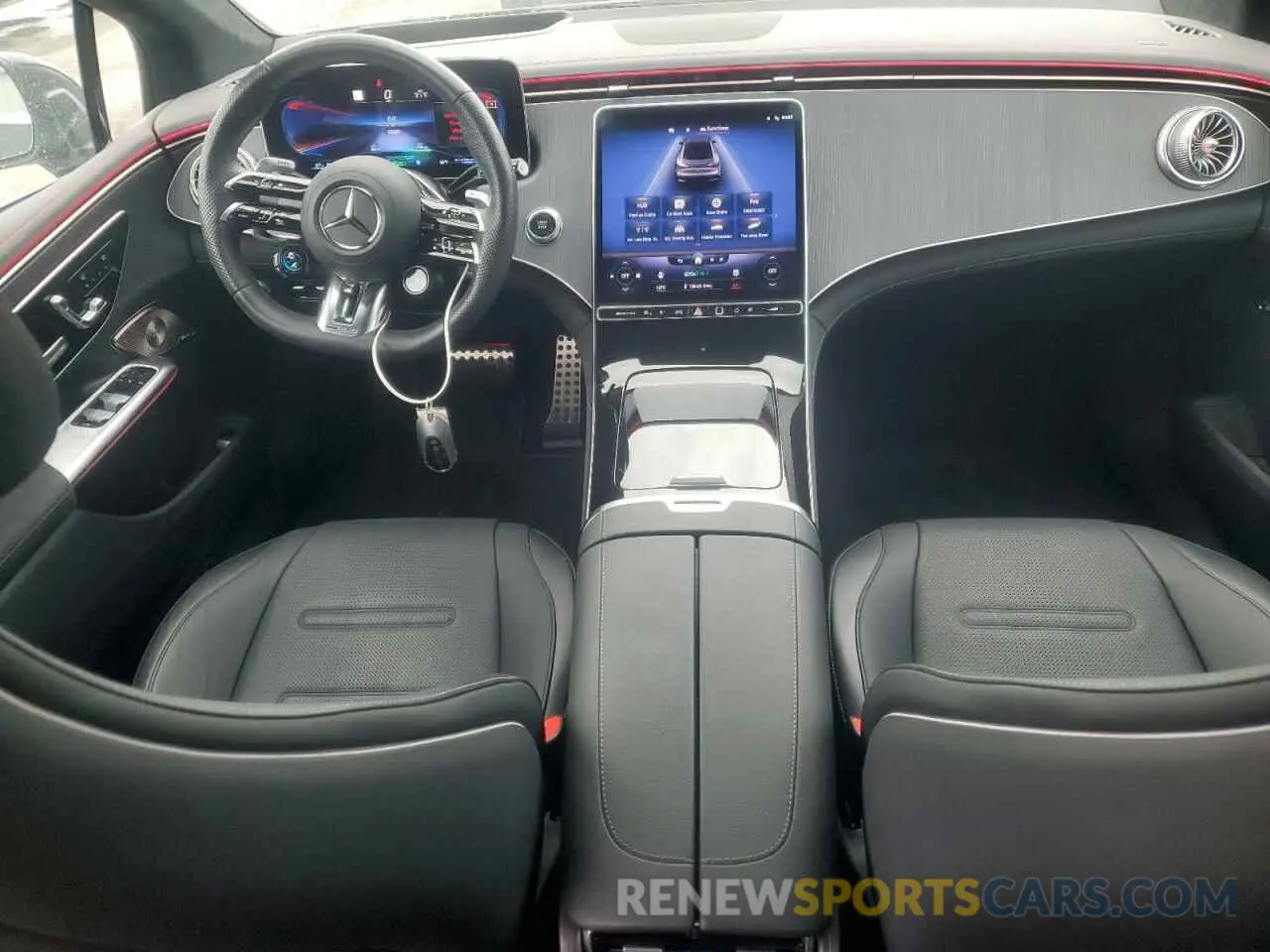 8 fotografías del automóvil dañado W1KEG5DBXPF015631 MERCEDES-BENZ EQE SEDAN 2023