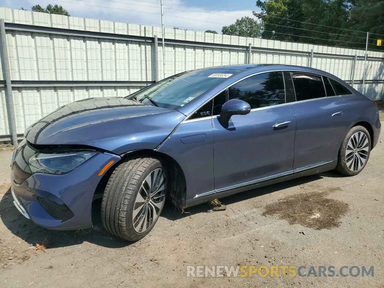 1 fotografías del automóvil dañado W1KEG2BB1RF049767 MERCEDES-BENZ EQE SEDAN 2024