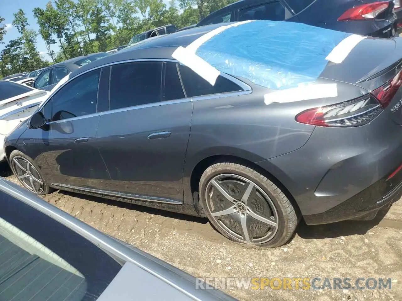 2 fotografías del automóvil dañado W1KEG2BB2RF054699 MERCEDES-BENZ EQE SEDAN 2024