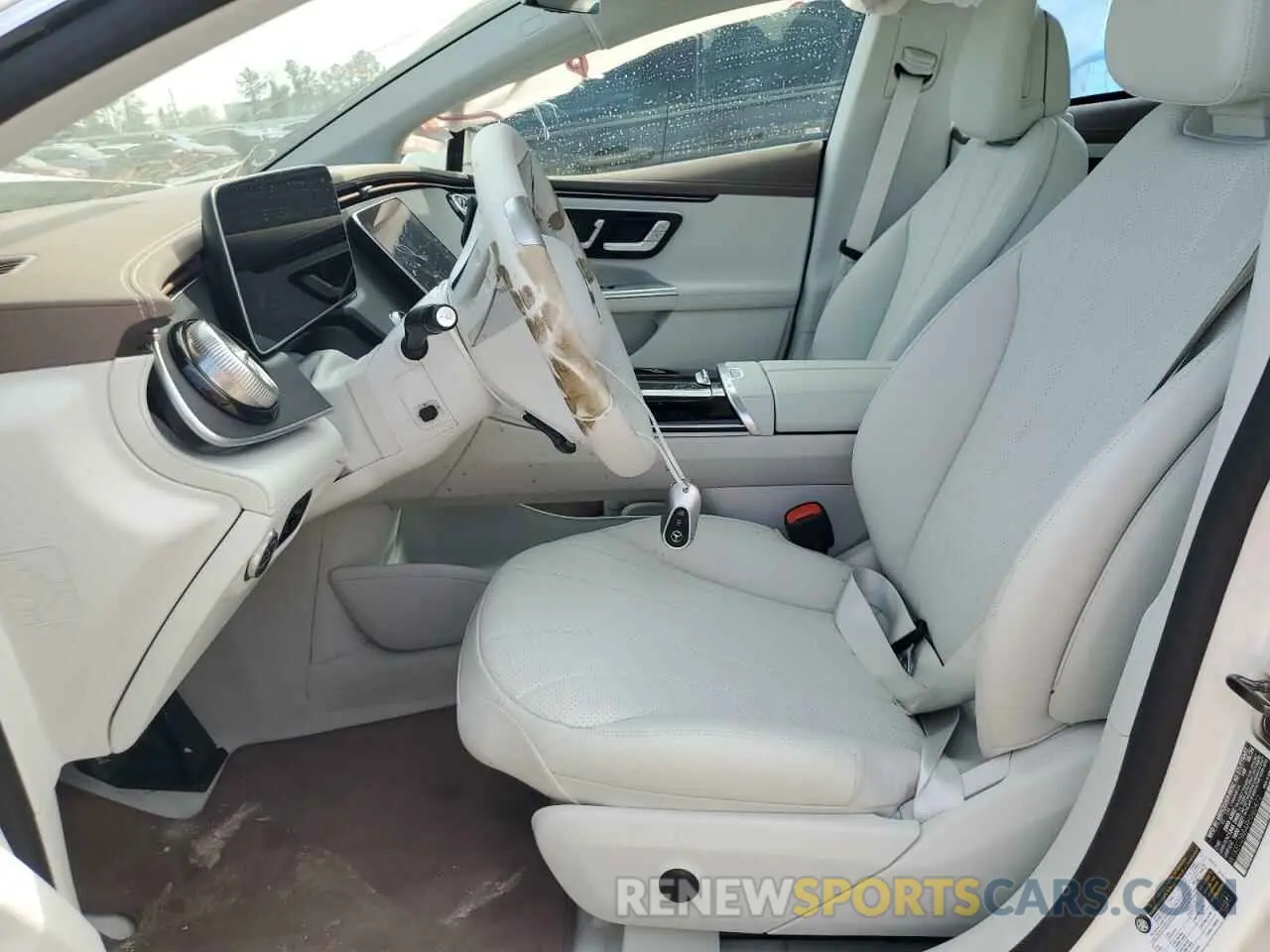 7 fotografías del automóvil dañado W1KEG2BB4RF060472 MERCEDES-BENZ EQE SEDAN 2024