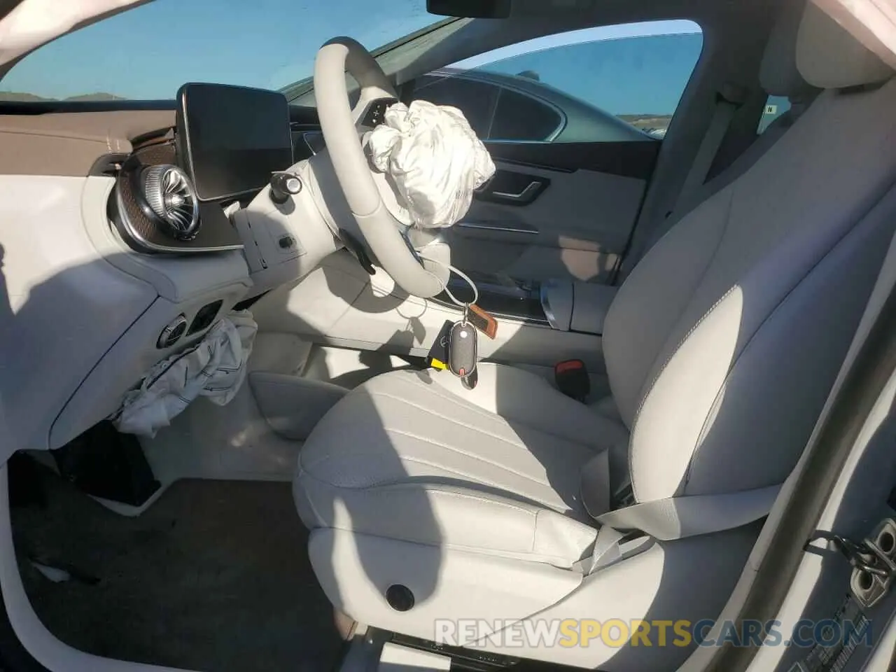 7 fotografías del automóvil dañado W1KEG2BB5RF057161 MERCEDES-BENZ EQE SEDAN 2024