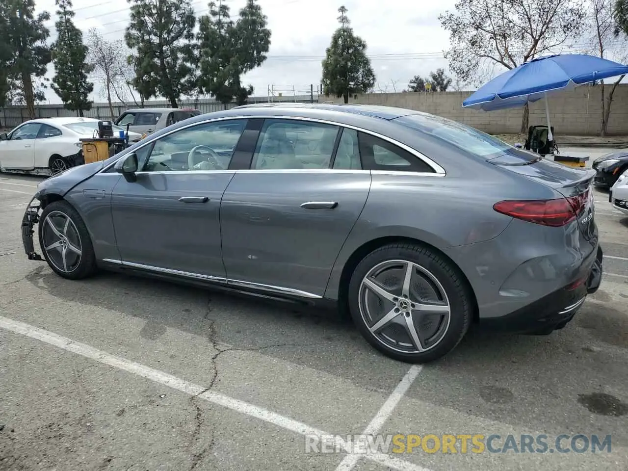 2 fotografías del automóvil dañado W1KEG2BB7RF041916 MERCEDES-BENZ EQE SEDAN 2024