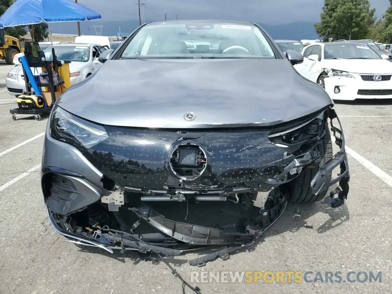 5 fotografías del automóvil dañado W1KEG2BB7RF041916 MERCEDES-BENZ EQE SEDAN 2024
