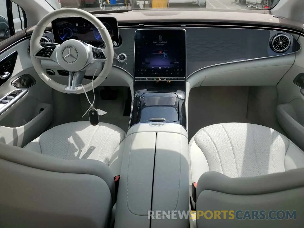 8 fotografías del automóvil dañado W1KEG2BB7RF041916 MERCEDES-BENZ EQE SEDAN 2024