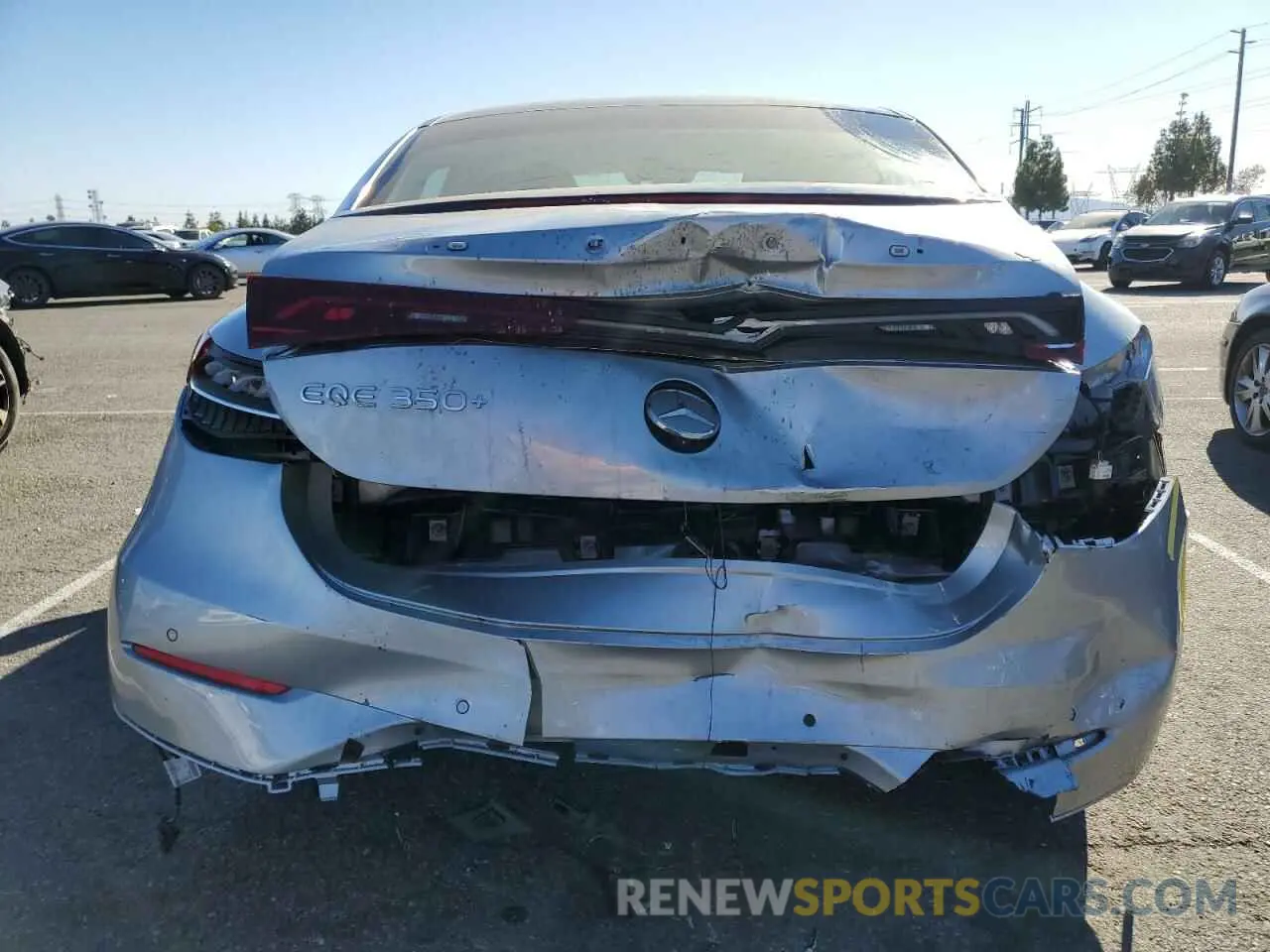 6 fotografías del automóvil dañado W1KEG2BB9RF051556 MERCEDES-BENZ EQE SEDAN 2024