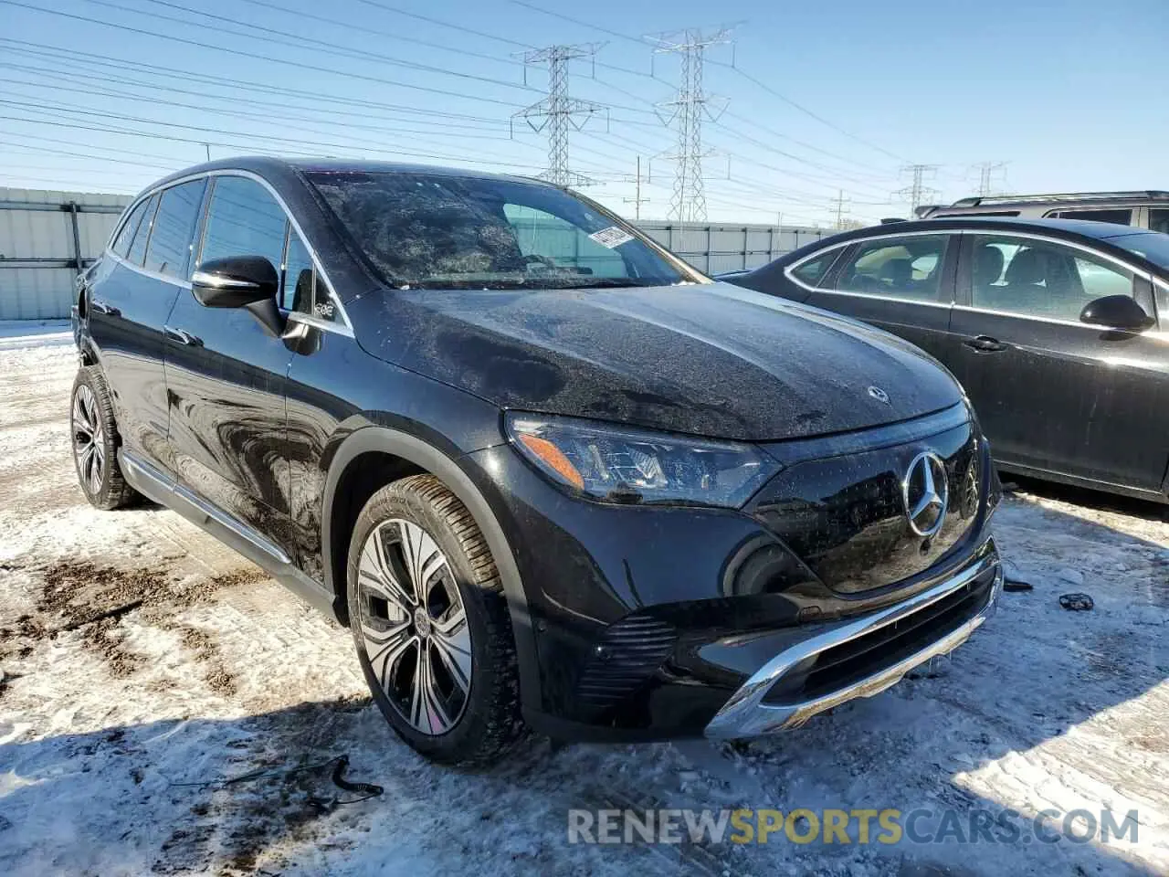 4 fotografías del automóvil dañado 4JGGM1CB6PA027676 MERCEDES-BENZ EQE SUV 35 2023