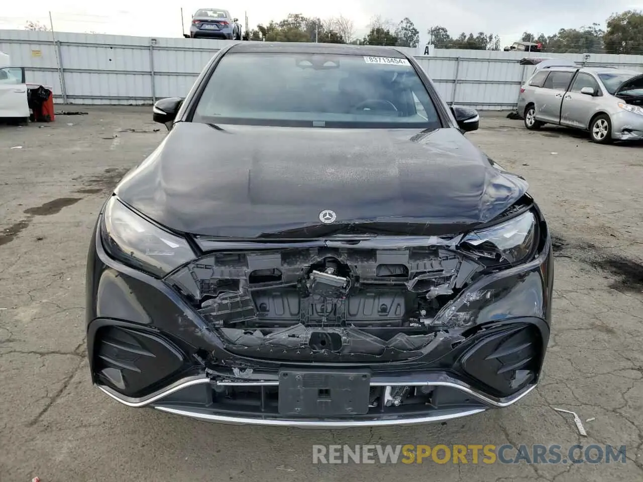 5 fotografías del automóvil dañado 4JGGM1CB8PA020101 MERCEDES-BENZ EQE SUV 35 2023