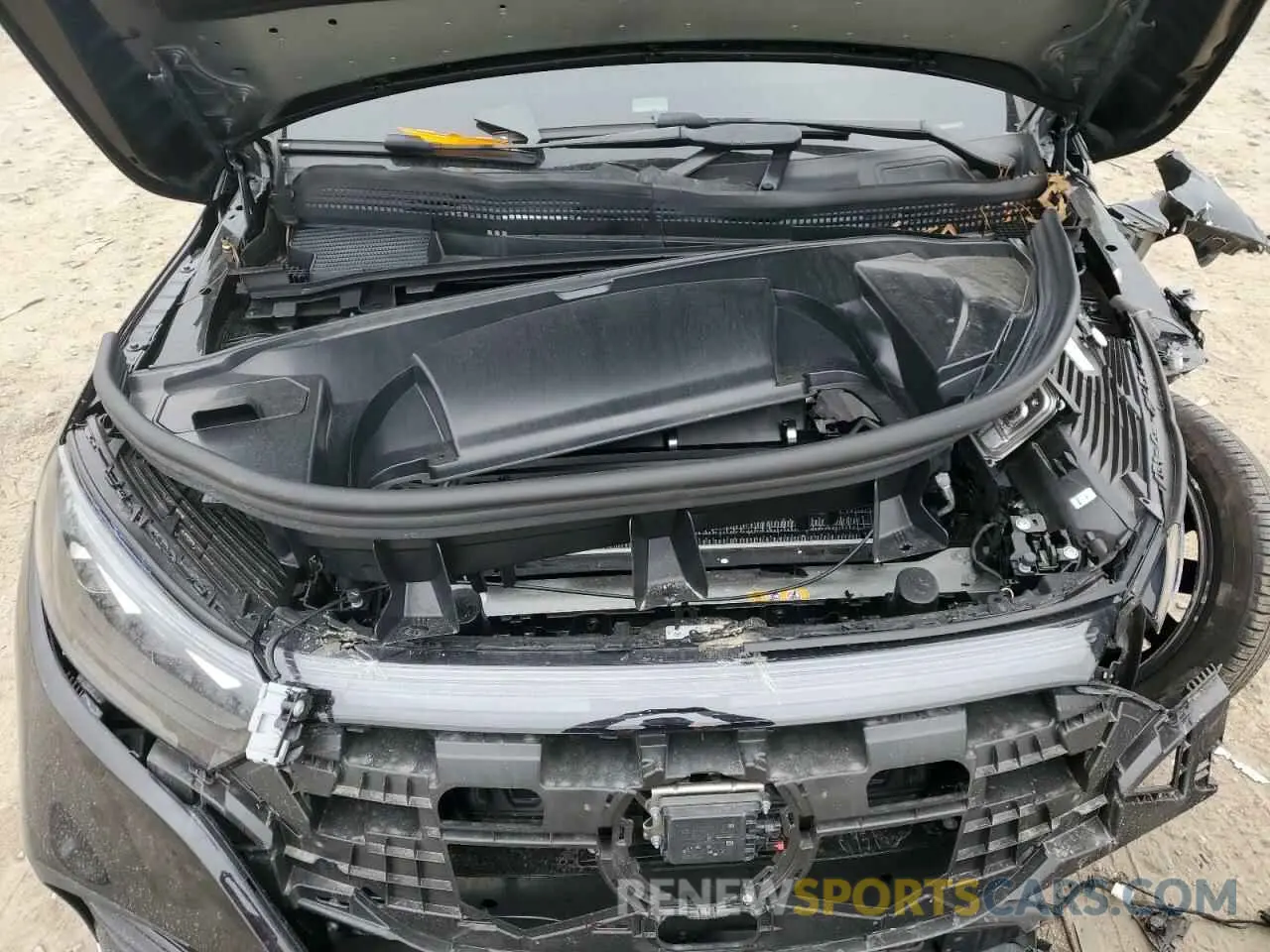13 fotografías del automóvil dañado 4JGGM1CB2RA056109 MERCEDES-BENZ EQE SUV 35 2024