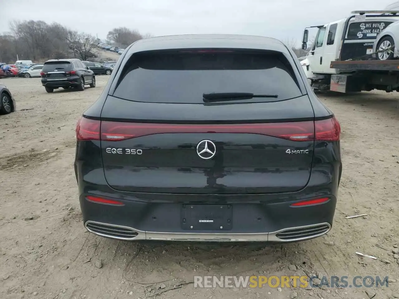 6 fotografías del automóvil dañado 4JGGM1CB2RA056109 MERCEDES-BENZ EQE SUV 35 2024