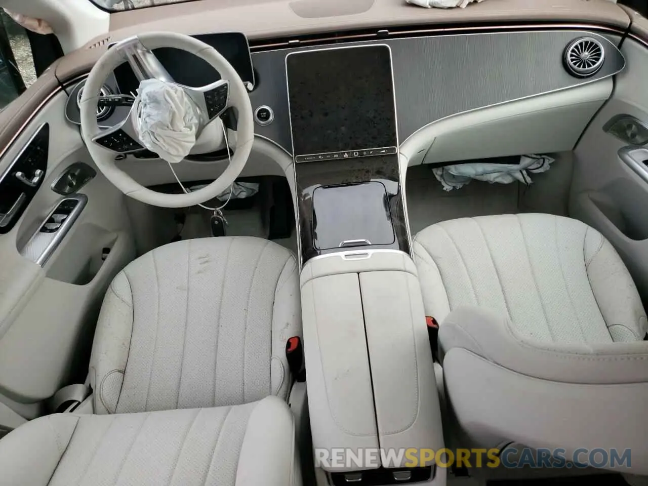 8 fotografías del automóvil dañado 4JGGM1CB8RA045017 MERCEDES-BENZ EQE SUV 35 2024