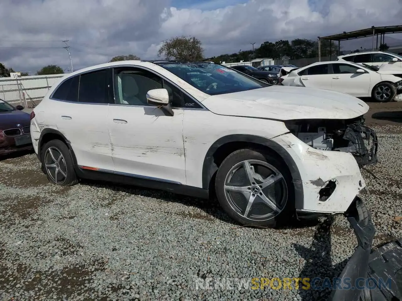 4 fotografías del automóvil dañado 4JGGM2BB3RA045014 MERCEDES-BENZ EQE SUV 35 2024