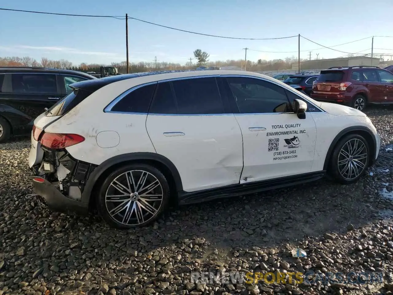 3 fotografías del automóvil dañado 4JGGM2CB0PA002097 MERCEDES-BENZ EQE SUV 50 2023