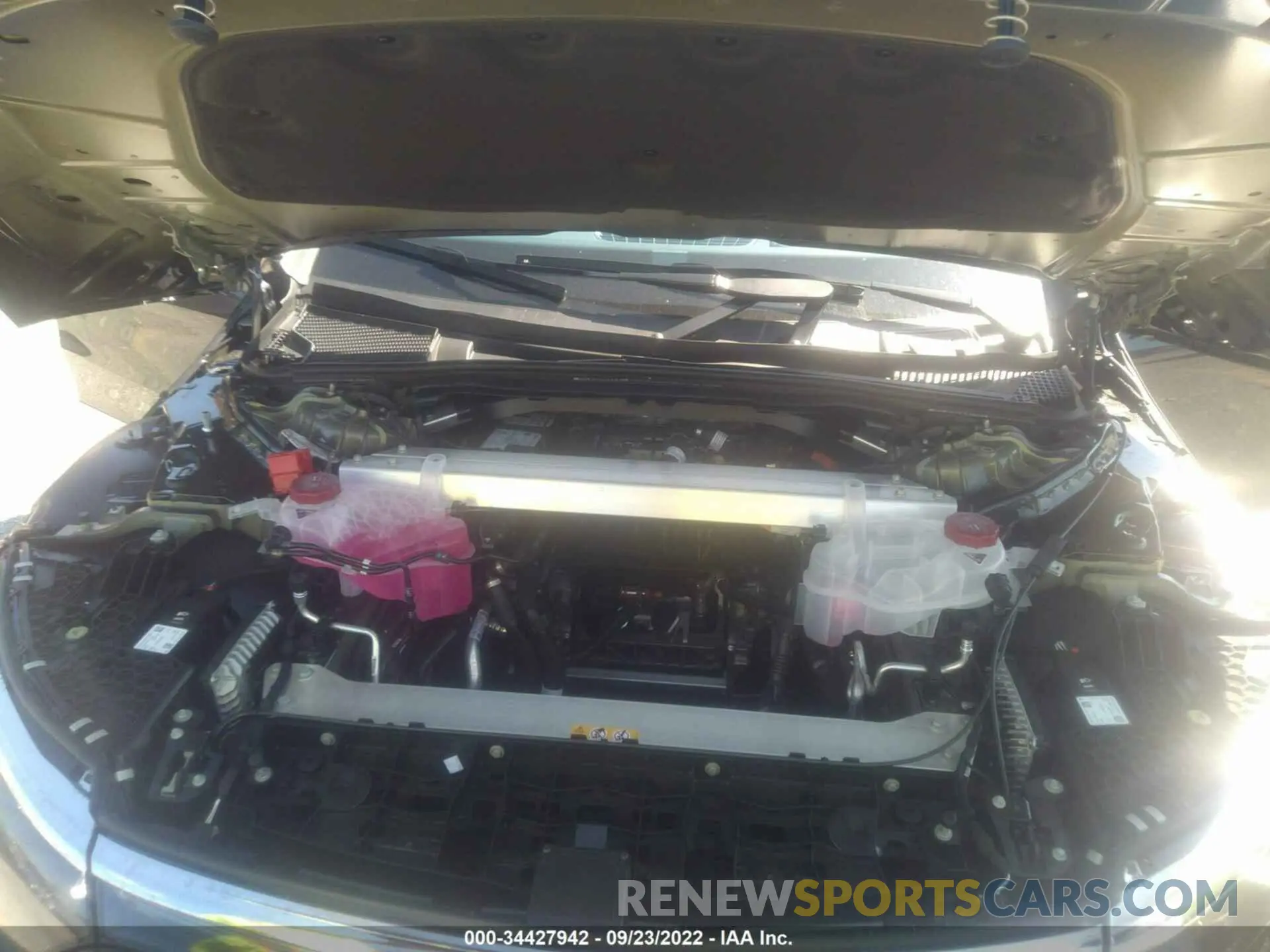 10 fotografías del automóvil dañado W1KCG2DB7NA018535 MERCEDES-BENZ EQS 2022