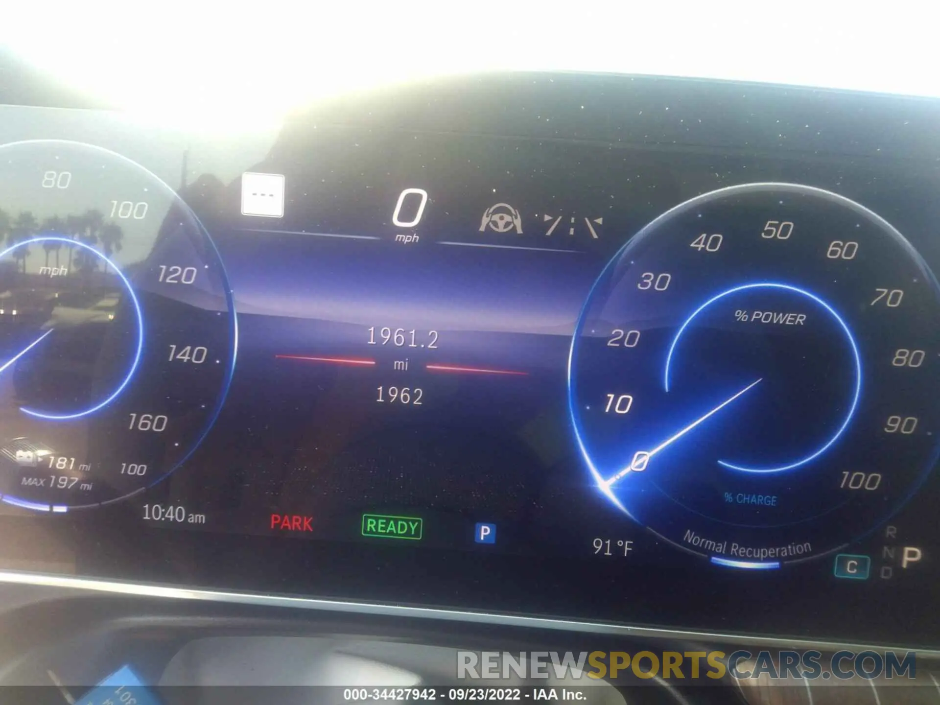 7 fotografías del automóvil dañado W1KCG2DB7NA018535 MERCEDES-BENZ EQS 2022