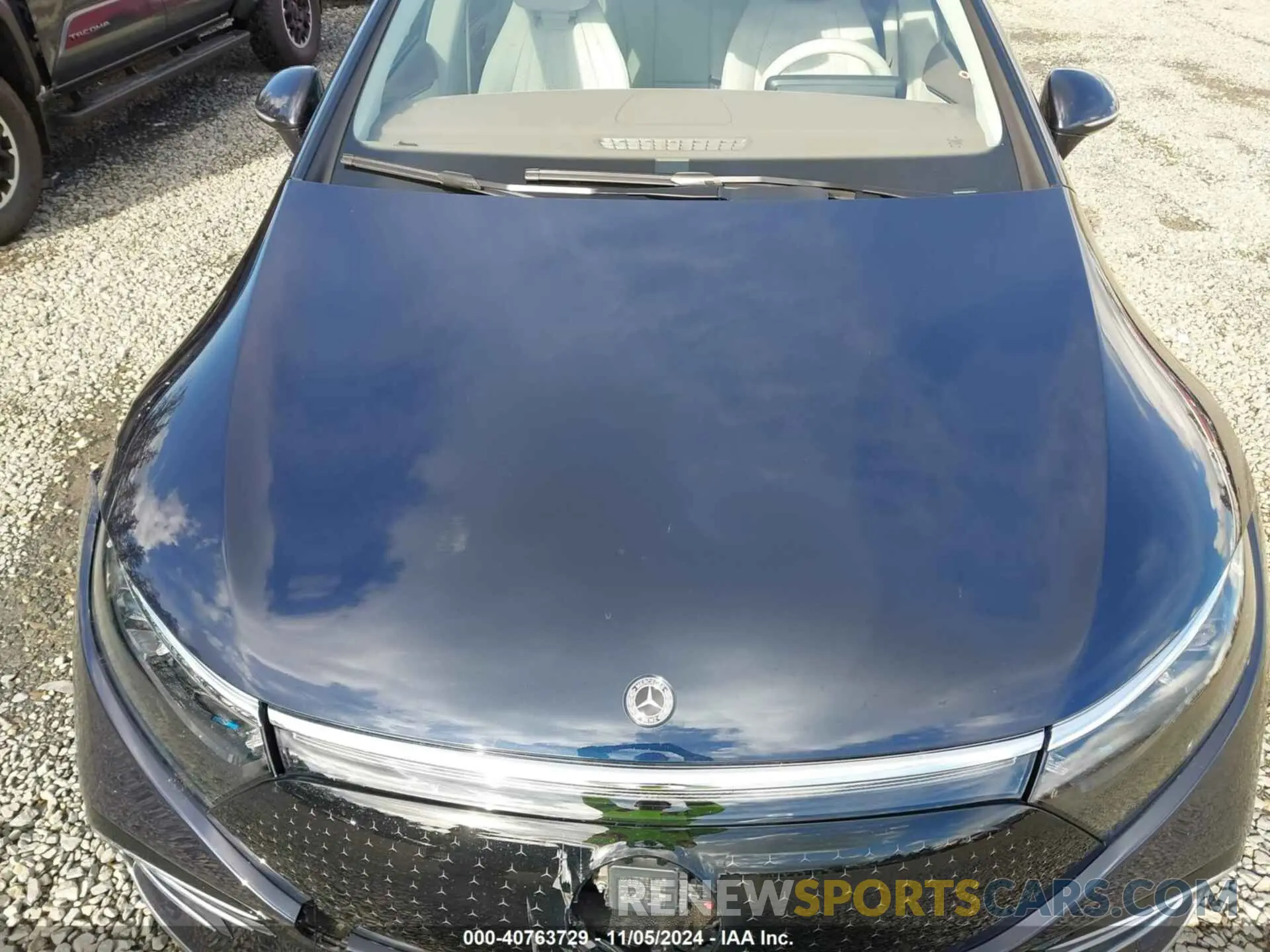 10 fotografías del automóvil dañado W1KCG2DB3NA004356 MERCEDES-BENZ EQS 450+ 2022