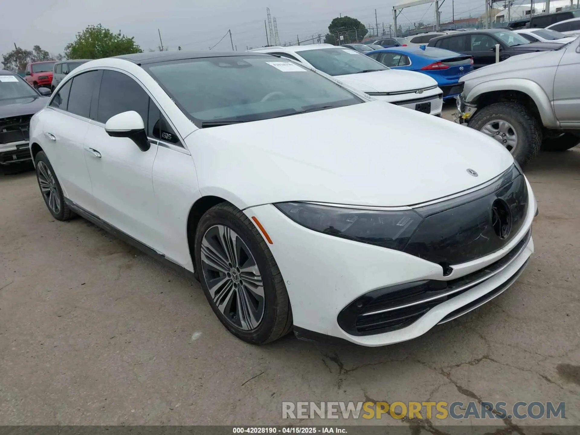 1 fotografías del automóvil dañado W1KCG2DB2PA031194 MERCEDES-BENZ EQS 450+ 2023