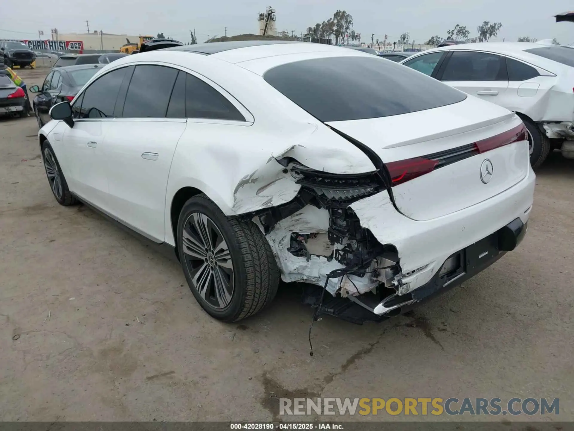 3 fotografías del automóvil dañado W1KCG2DB2PA031194 MERCEDES-BENZ EQS 450+ 2023