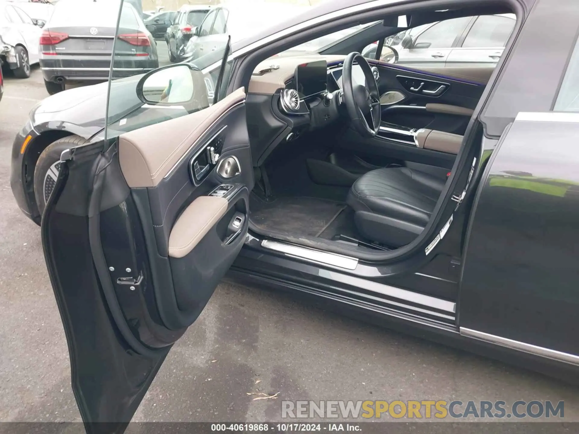 5 fotografías del automóvil dañado W1KCG2DB6PA024054 MERCEDES-BENZ EQS 450+ 2023