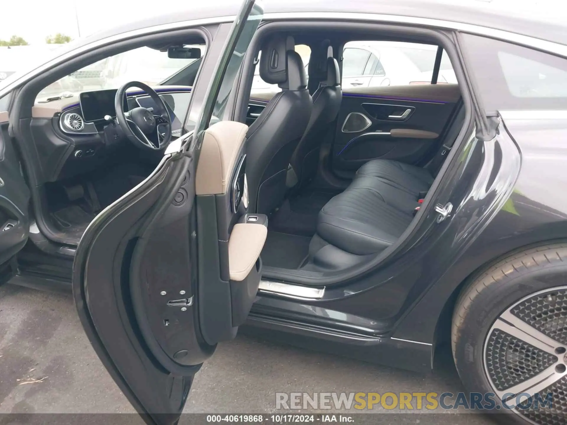 8 fotografías del automóvil dañado W1KCG2DB6PA024054 MERCEDES-BENZ EQS 450+ 2023