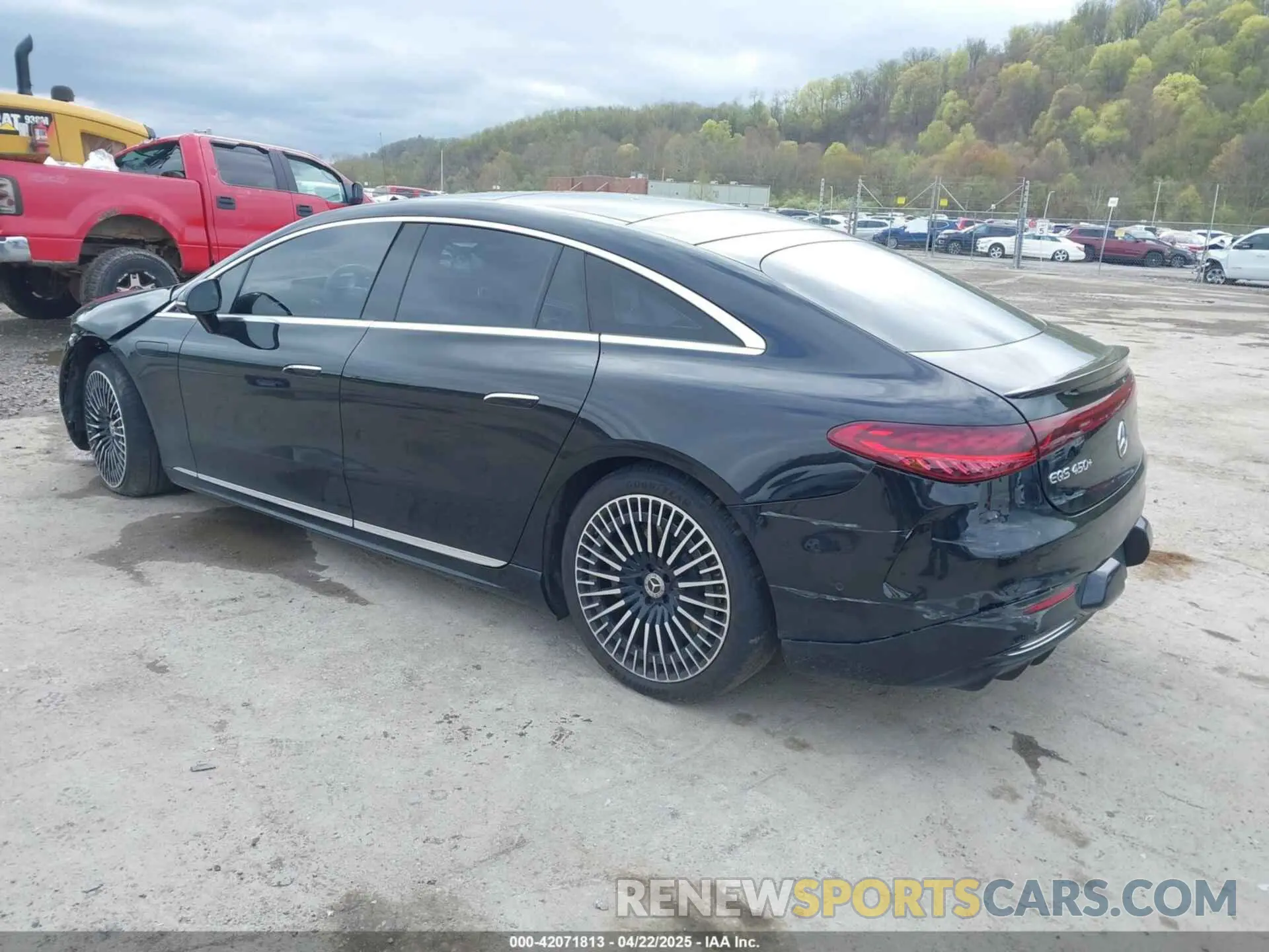 3 fotografías del automóvil dañado W1KCG2DBXPA033128 MERCEDES-BENZ EQS 450+ 2023