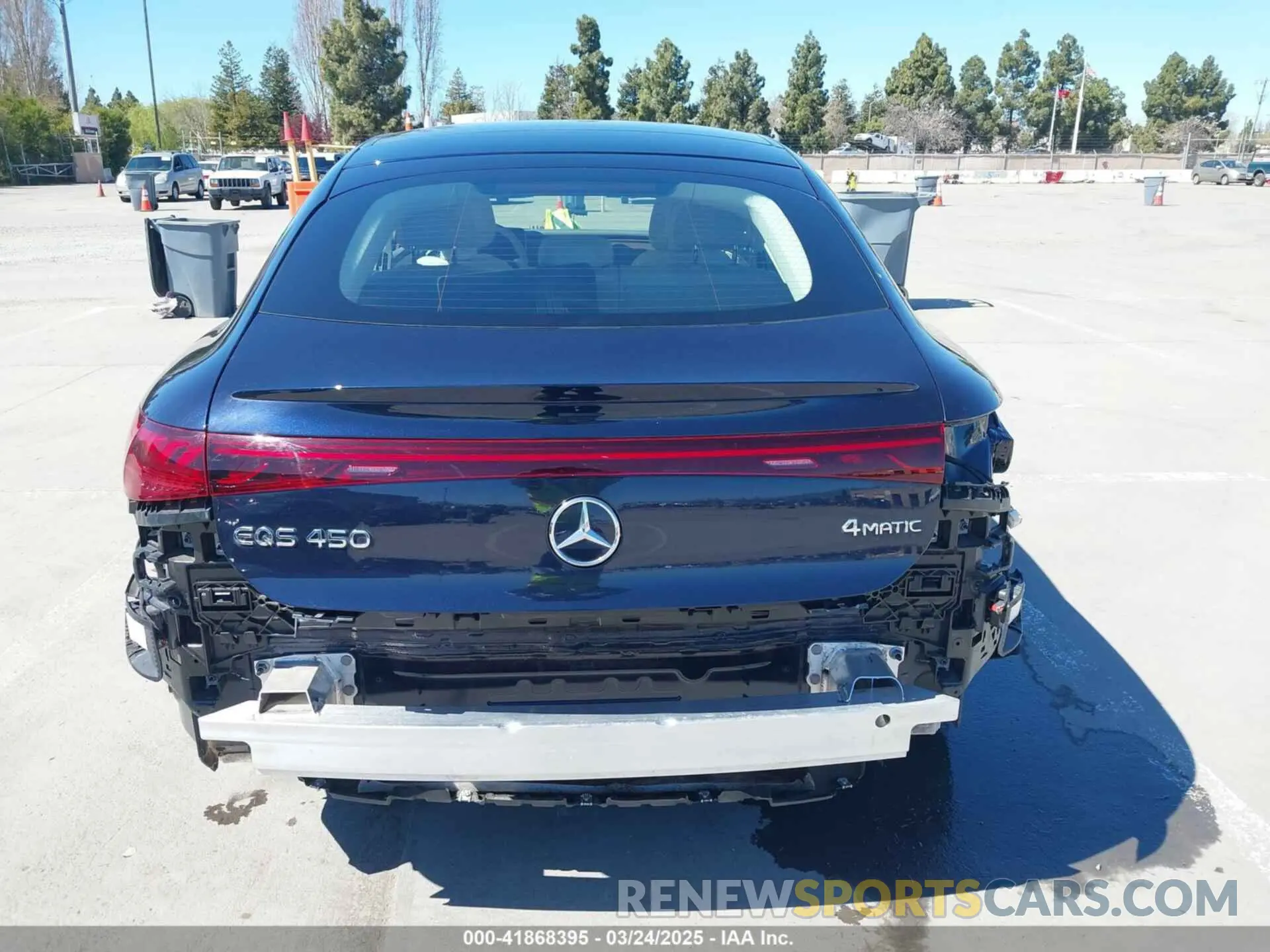 16 fotografías del automóvil dañado W1KCG2EB8PA036382 MERCEDES-BENZ EQS 450 2023