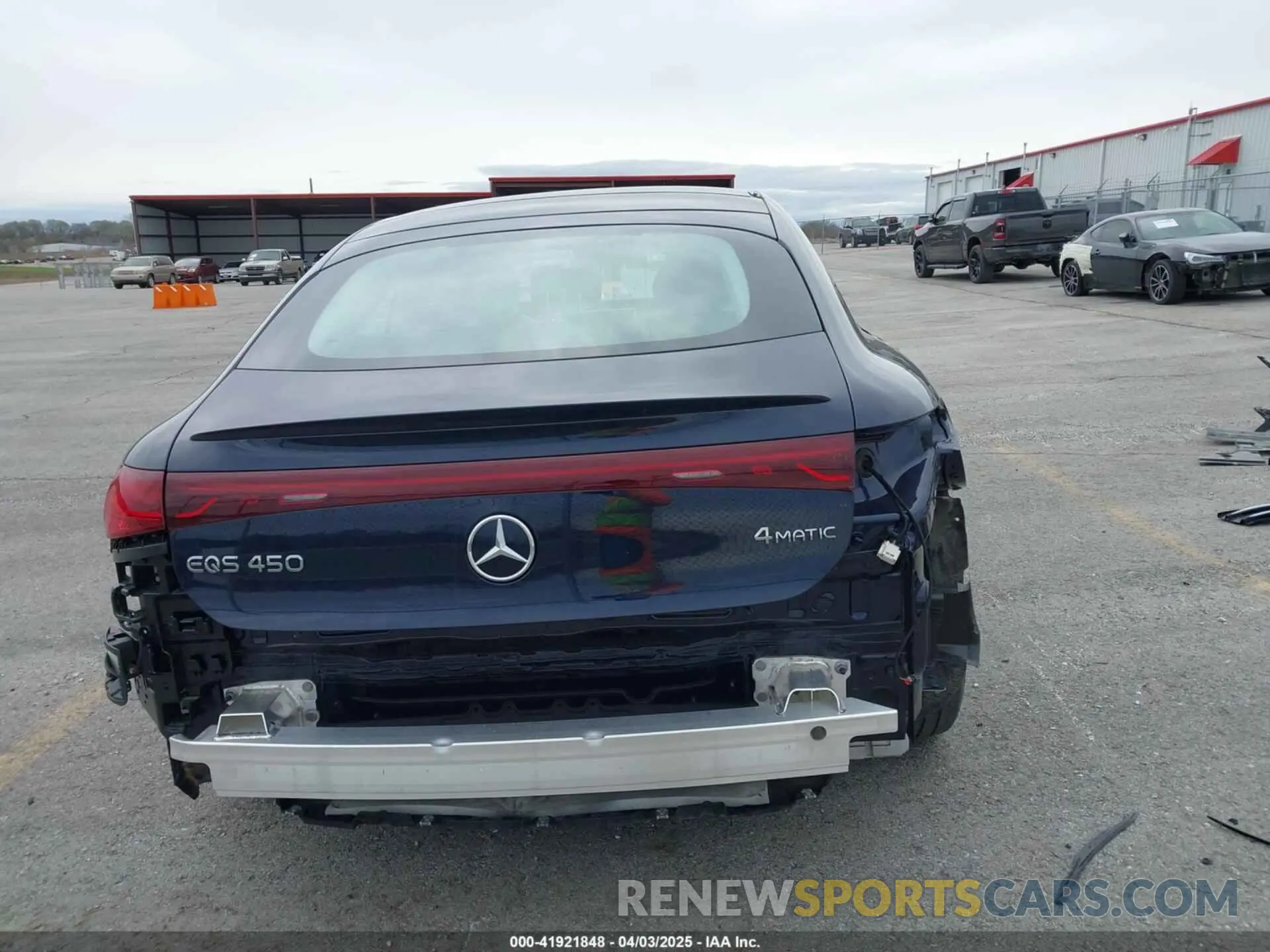 17 fotografías del automóvil dañado W1KCG2EB8PA040061 MERCEDES-BENZ EQS 450 2023