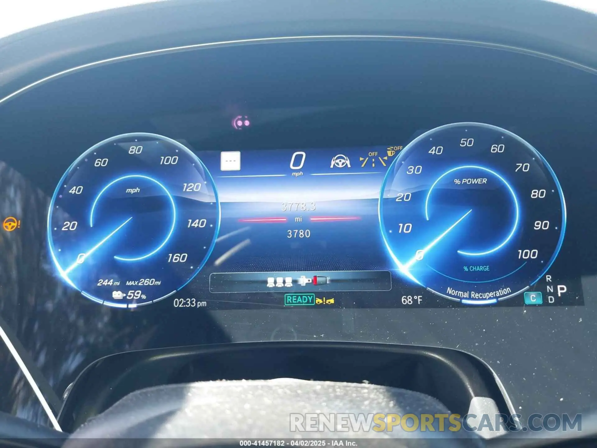 7 fotografías del automóvil dañado W1KCG2DB1RA047681 MERCEDES-BENZ EQS 450+ 2024