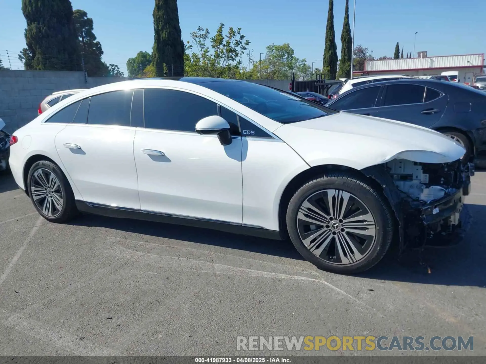 14 fotografías del automóvil dañado W1KCG2DB2RA046975 MERCEDES-BENZ EQS 450+ 2024
