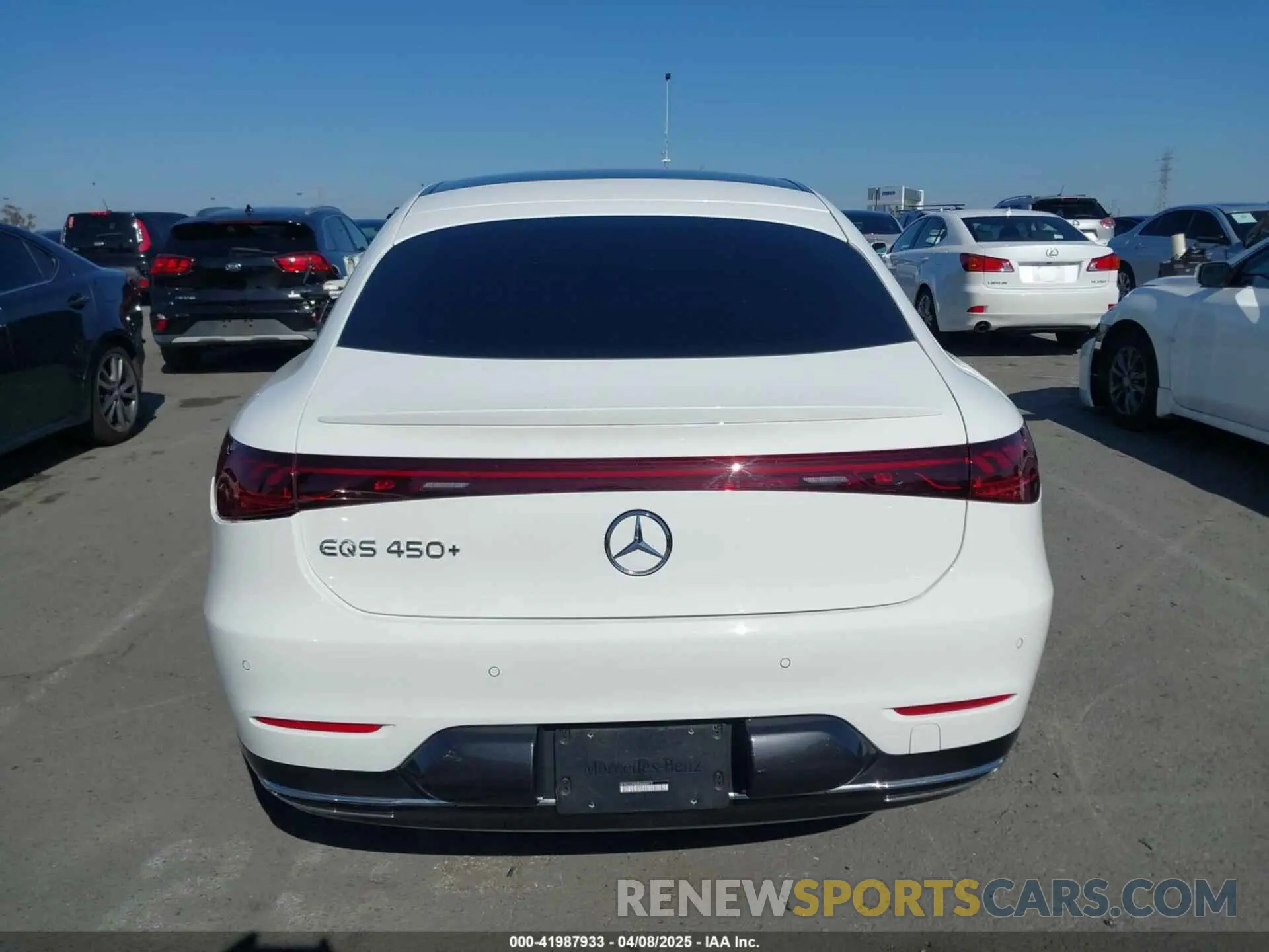 17 fotografías del automóvil dañado W1KCG2DB2RA046975 MERCEDES-BENZ EQS 450+ 2024