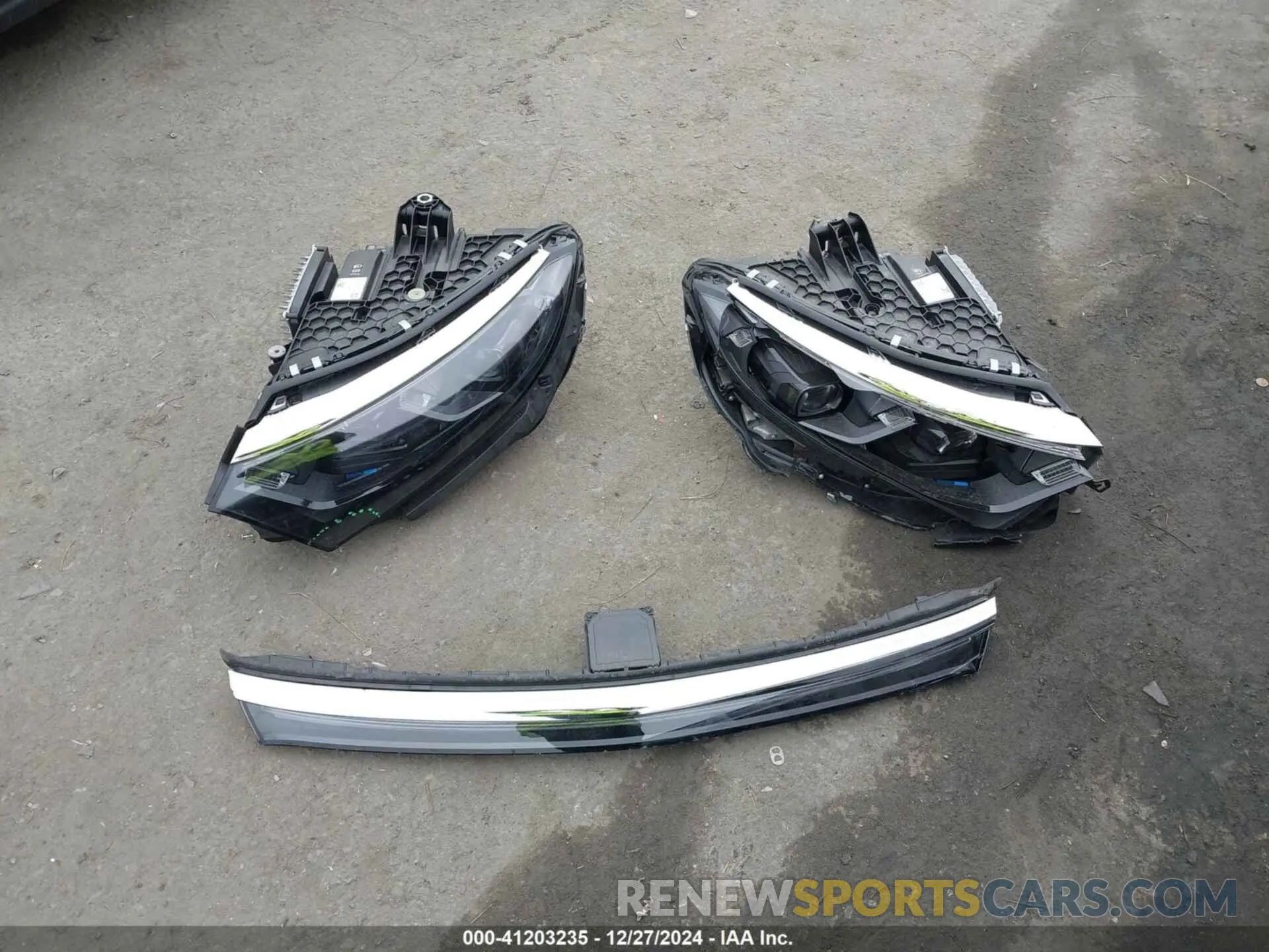 12 fotografías del automóvil dañado W1KCG2EB5RA046256 MERCEDES-BENZ EQS 450 2024
