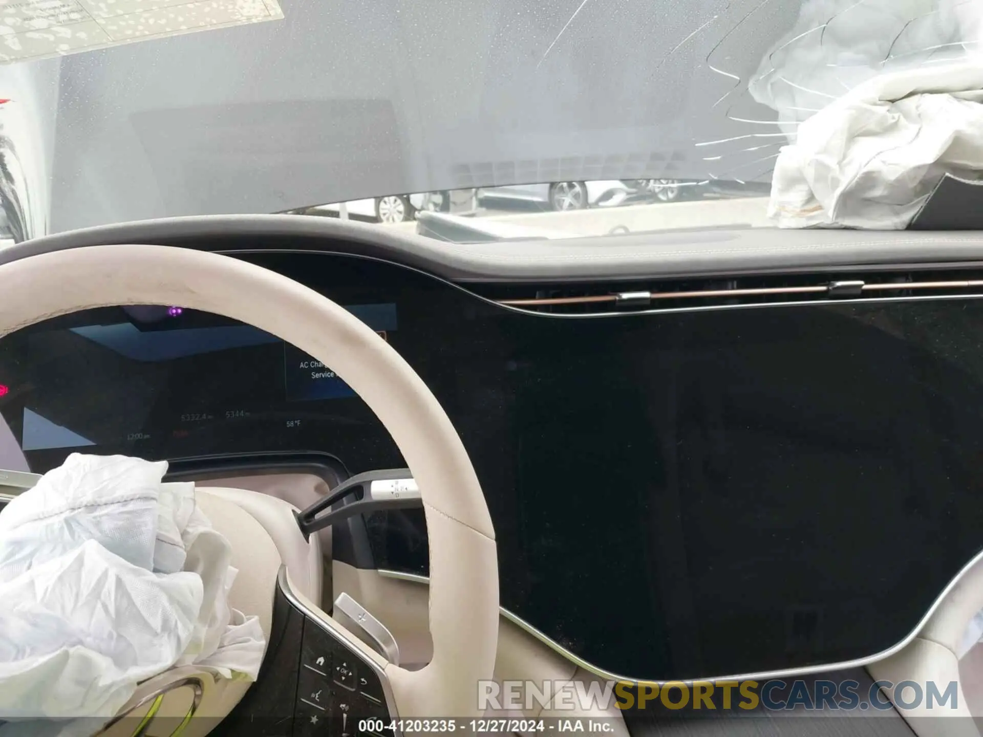 19 fotografías del automóvil dañado W1KCG2EB5RA046256 MERCEDES-BENZ EQS 450 2024
