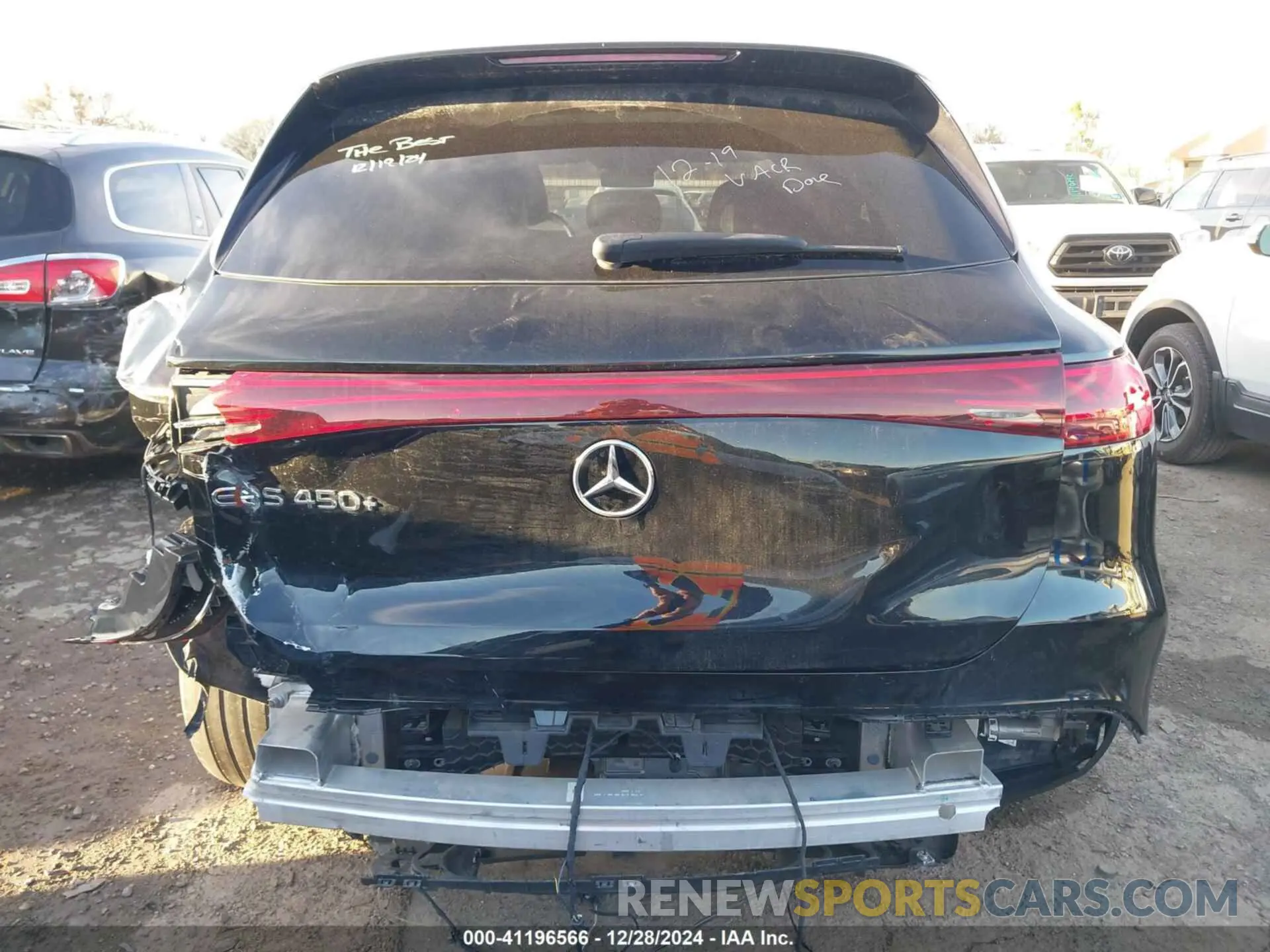 17 fotografías del automóvil dañado 4JGDM2DB0PA021363 MERCEDES-BENZ EQS 450+ SUV 2023