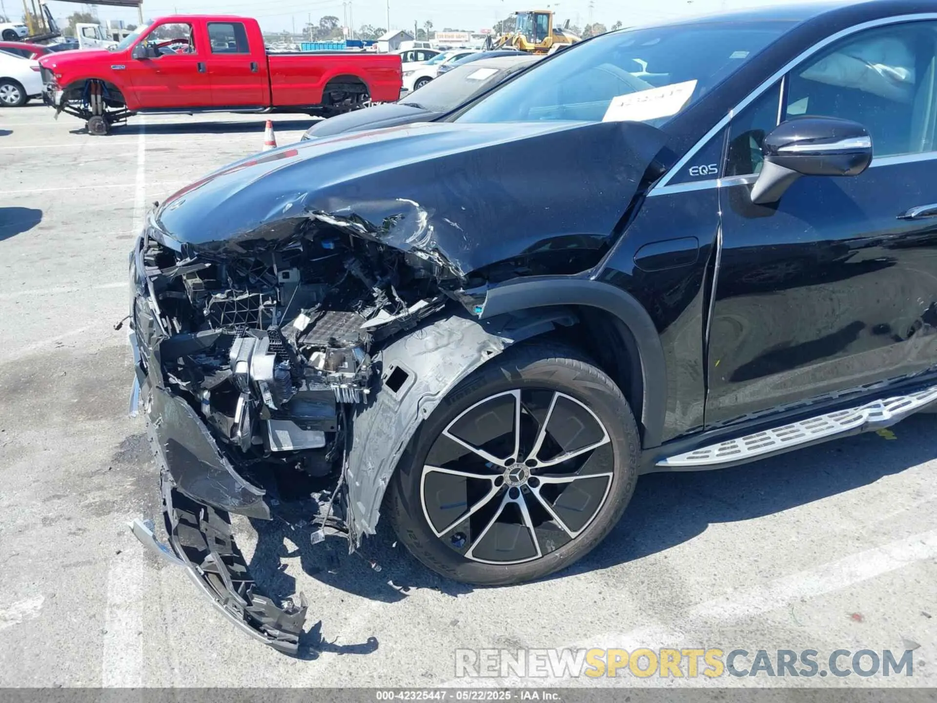 6 fotografías del automóvil dañado 4JGDM2DB1PA021193 MERCEDES-BENZ EQS 450+ SUV 2023