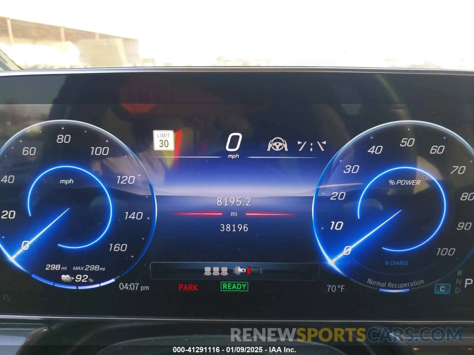 7 fotografías del automóvil dañado 4JGDM2DB2PA005780 MERCEDES-BENZ EQS 450+ SUV 2023