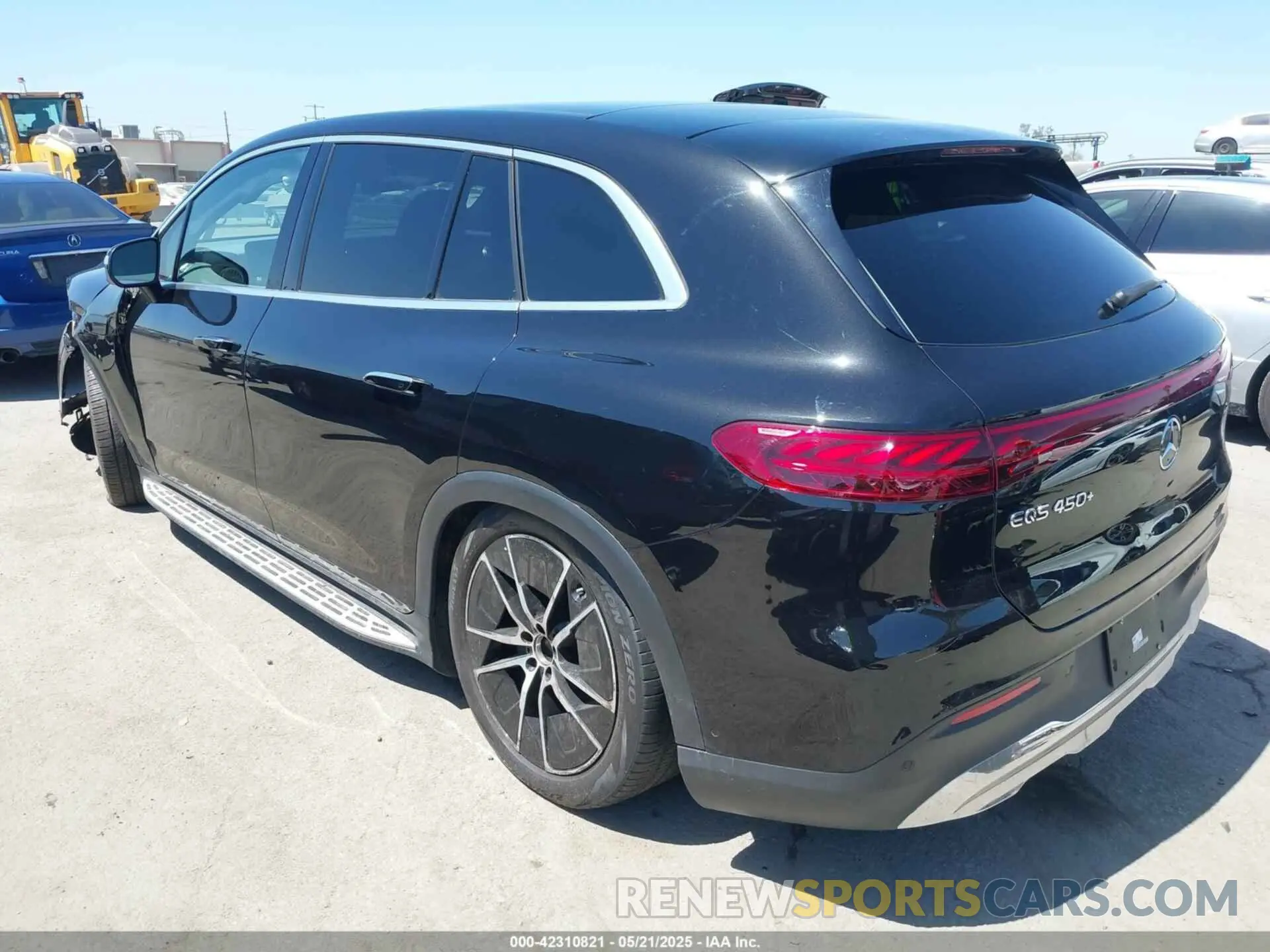 3 fotografías del automóvil dañado 4JGDM2DB2PA029836 MERCEDES-BENZ EQS 450+ SUV 2023